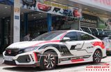 Decal Dán Tem Trùm Ô Tô Xe Honda Civic 2019 Chính Hãng