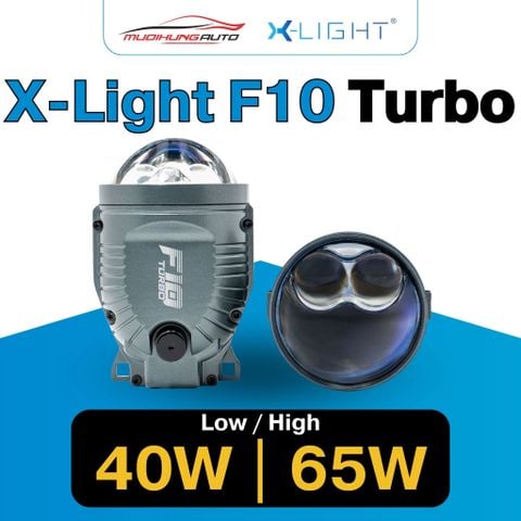 Đèn bi gầm GTR X-Light F10 Turbo
