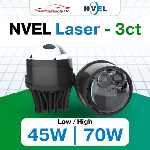 Đèn bi gầm NVEL Laser - 3 nhiệt màu