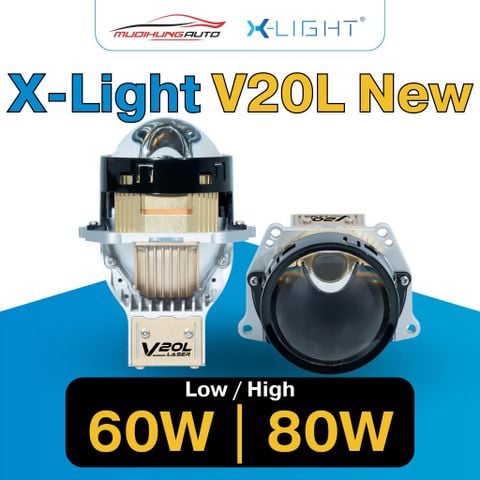 Đèn bi Laser GTR X-Light V20L New 2024