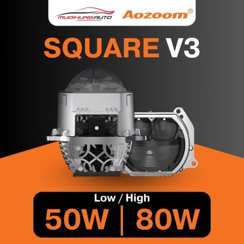 Đèn bi LED Aozoom SQUARE V3