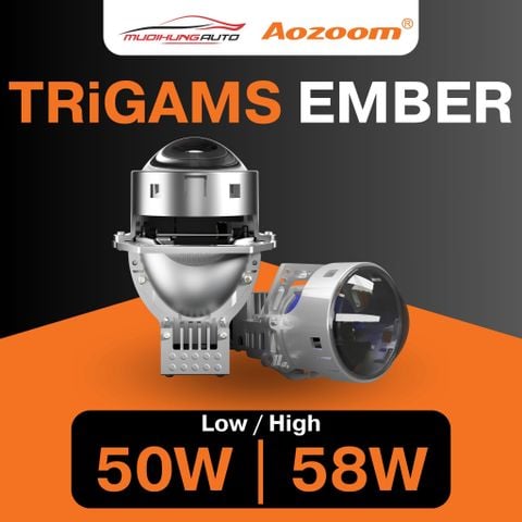 Đèn bi LED Aozoom TRIGAMS EMBER
