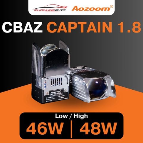 Đèn bi LED mini Aozoom CBAZ Captain 1.8 inch