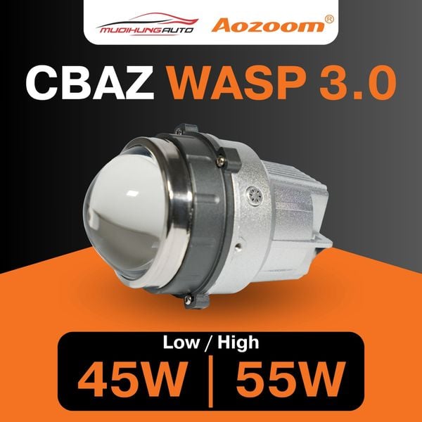 Đèn Bi Gầm Aozoom CBAZ Wasp 3.0 Inch