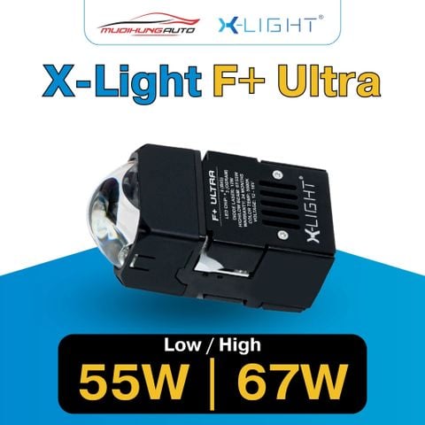 Đèn bi Laser mini GTR X-Light F+ Ultra New 2024