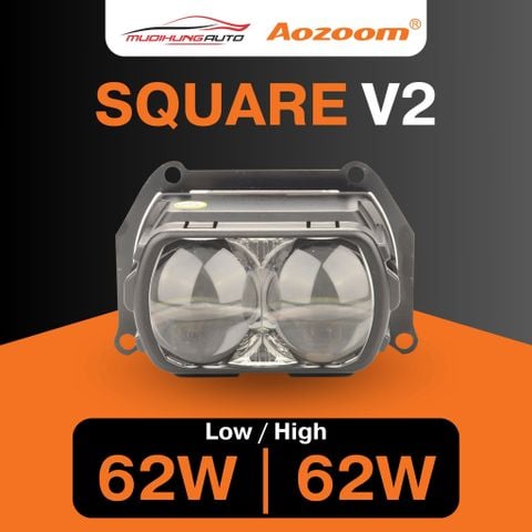 Đèn bi LED Aozoom SQUARE V2