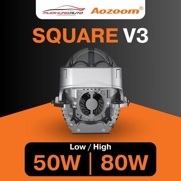 Đèn Bi LED Aozoom SQUARE V3