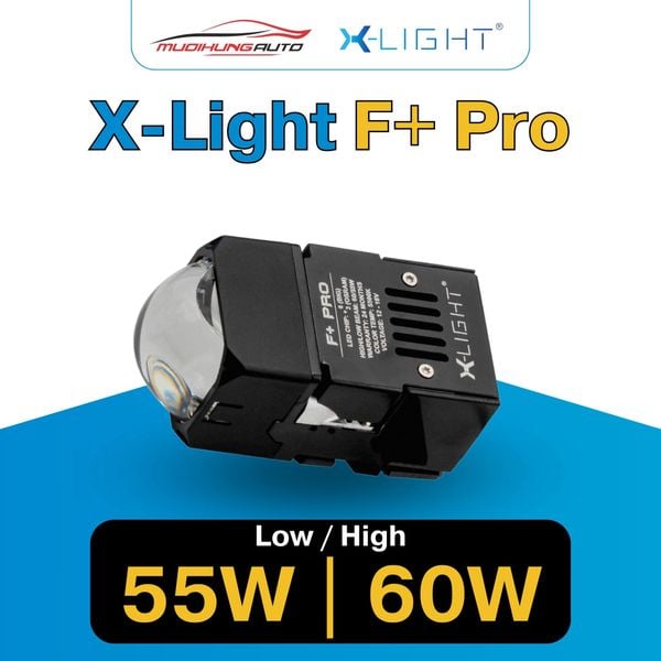 Đèn Bi LED Mini GTR X-Light F+ Pro New 2024