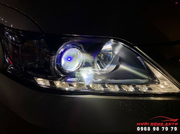 Độ Đèn Pha Bi LED Laser Jaguar 65W Siêu Sáng Cho Lexus RX350 2014