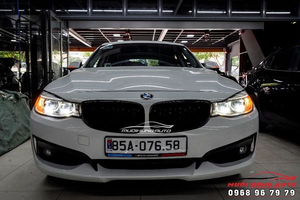 Độ Đèn Bi LED Laser Siêu Sáng Cho BMW 320i GT