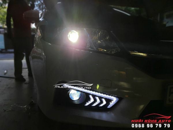 Dịch Vụ Độ Đèn Pha Và Đèn Gầm Cho Honda City 2016 Uy Tín Tại TPHCM