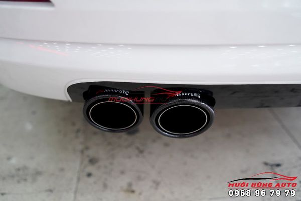 Độ Pô Akrapovic Thể Thao Cho Xe BMW 420i Mẫu Pô Đôi Chất Lượng