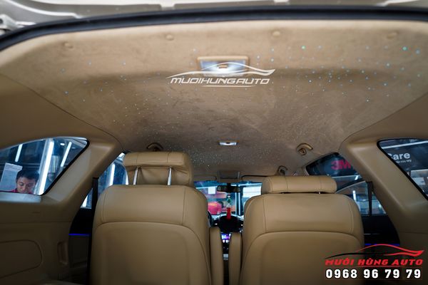 Độ Đèn LED Trần Sao Rơi Trang Trí Nội Thất Xe Chevrolet Captiva