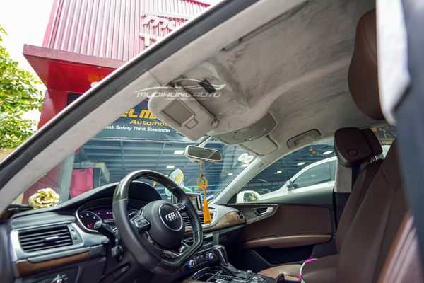 Dịch Vụ Bọc Trần Da Lộn Cho Xe Audi RS7 Sang - Xịn - Mịn
