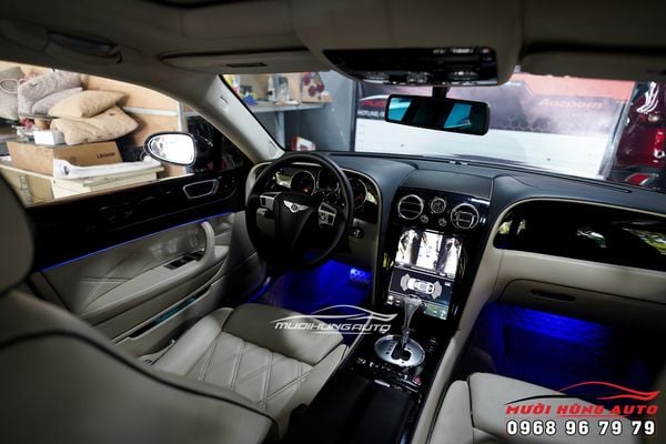 Nâng Cấp Option LED Nội Thất Đổi Màu Sang Chảnh Cho Xe Bentley