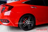 Lắp Ốp Heo Dầu Brembo Chính Hãng Cho Xe Honda Civic 2017