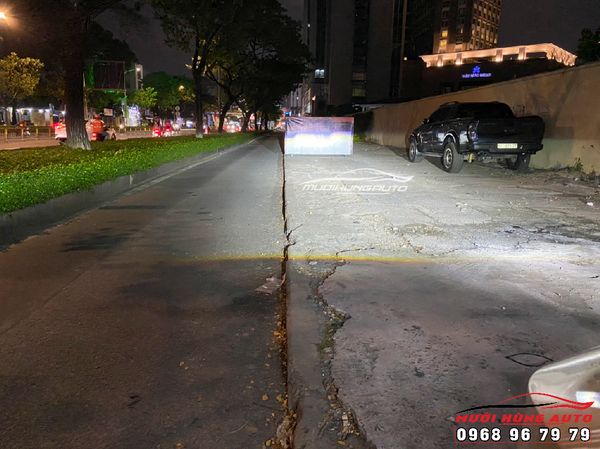 Độ Đèn Pha Bi LED Laser Jaguar 65W Siêu Sáng Cho Lexus RX350 2014