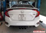 Độ 3 Pô Cao Cấp Cho Honda Civic RS 2019