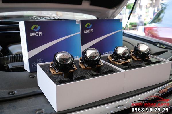Độ 4 Bi LED Laser E30L Hàng Cao Cấp Xe Lexus LX570