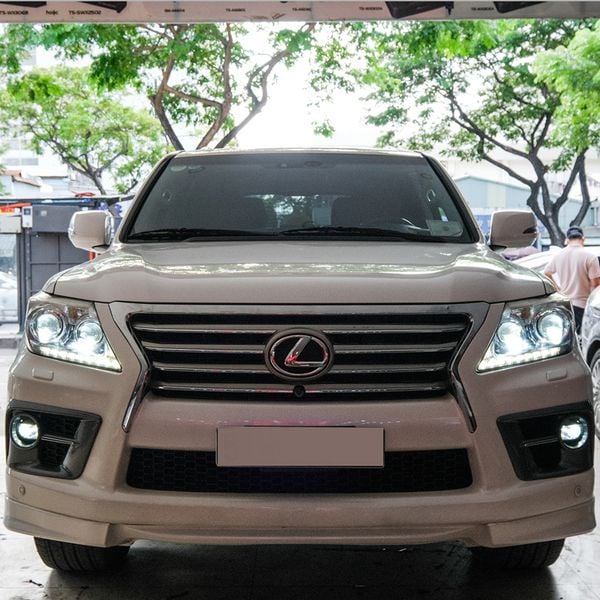 Độ 4 Bi LED Laser E30L Hàng Cao Cấp Xe Lexus LX570