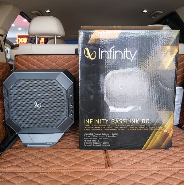 Độ Âm Thanh Loa Sub Infinity Basslink DC Cho Ô Tô Chính Hãng