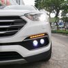 Độ Bi Gầm Hyundai Santafe 2017 Siêu Sáng