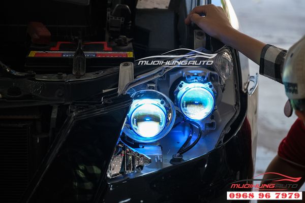 Độ Bi LED Domax Cos Pha Xe Toyota Camry 2010