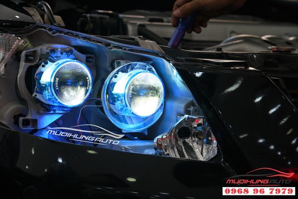 Độ Bi LED Domax Cos Pha Xe Toyota Camry 2010