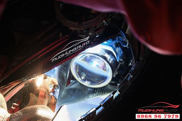 Độ Bi LED GTR Và Vòng Angel Eyes Cho Xe Ford Fiesta