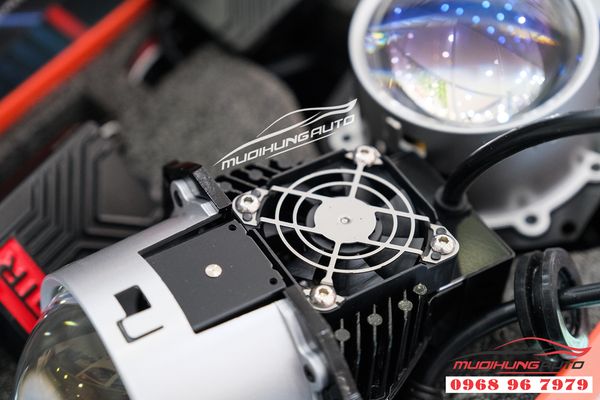 Độ Bi LED GTR Và Vòng Angel Eyes Cho Xe Ford Fiesta