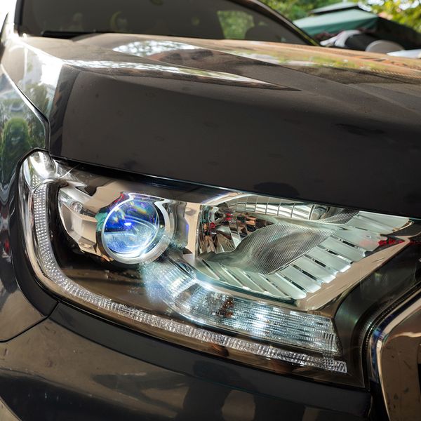 Độ Bi LED JAGUAR Tăng Sáng Xe Ford Everest