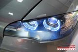 Độ Bi LED Laser, Bi LED Gầm Và Vòng Angel Kiểu BMW Cho Xe BMW X6