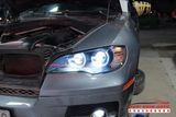 Độ Bi LED Laser, Bi LED Gầm Và Vòng Angel Kiểu BMW Cho Xe BMW X6