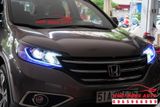 ĐỘ BI LED V30 XE HONDA CRV 2014