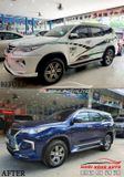 Độ Body Kit Kết Hợp Đổi Màu Sơn Xe Toyota Fortuner