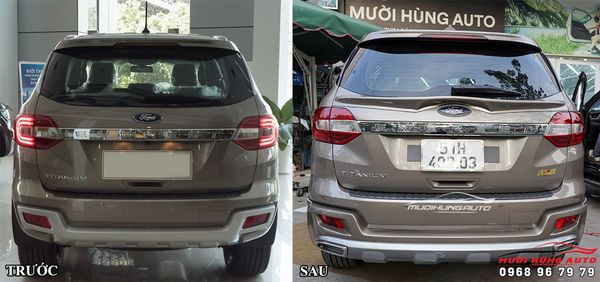 Độ Body Kit Cho Xe Ford Everest 2021 Chuyên Nghiệp