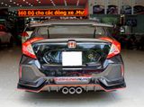 Độ Body Kit Type R Màu Đen Cho Xe Honda Civic