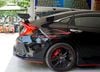 Độ Body Kit Type R Màu Đen Cho Xe Honda Civic