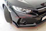 Độ Body Kit Type R Màu Đen Cho Xe Honda Civic