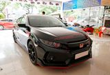 Độ Body Kit Type R Màu Đen Cho Xe Honda Civic