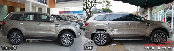 Độ Body Kit Cho Xe Ford Everest 2021 Chuyên Nghiệp