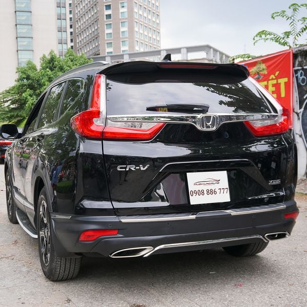 Độ cản sau mẫu Líp Mer  Honda Crv 2019 chuyên nghiệp