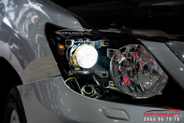 Độ Cặp Bi LED GTR Tăng Sáng Xe Lexus LX570 2010