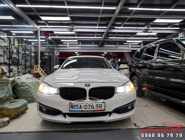 Độ Đèn Bi LED Laser Siêu Sáng Cho BMW 320i GT