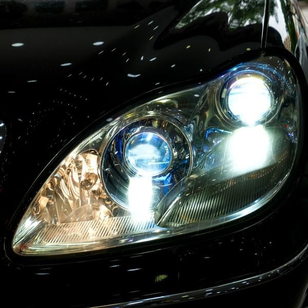 Độ Đèn Bi Domax XLED Pro Chính Hãng Xe Mercedes S500 Chuyên Nghiệp