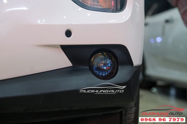 Độ Đèn Bi Gầm Ô Tô Xe Hyundai Santafe 2020
