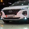 Độ Đèn Bi Gầm Ô Tô Xe Hyundai Santafe 2020