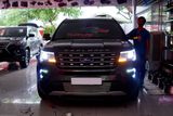 Độ Đèn Bi Gầm Xe Ford Explorer Chuyên Nghiệp