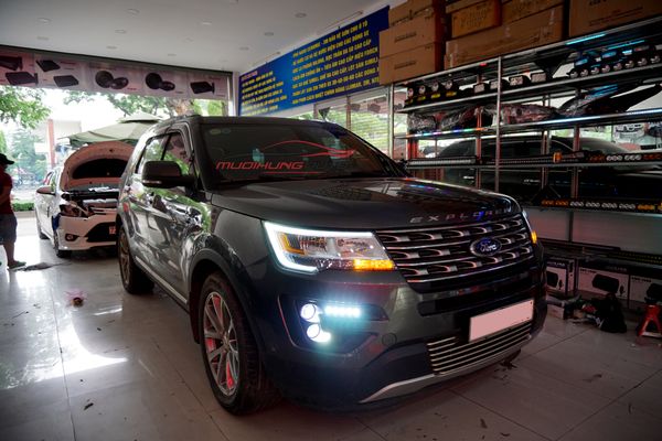 Độ Đèn Bi Gầm Xe Ford Explorer Chuyên Nghiệp