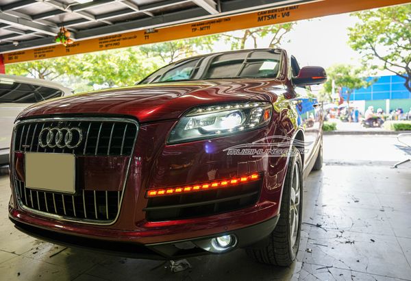 Độ Đèn Bi Laser Osram PES Chính Hãng Cho Xe Audi Q7 2012